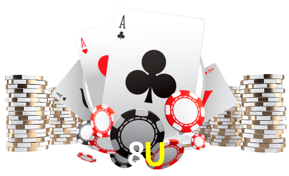 Jogue jogos de pôquer em 8U